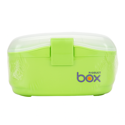 Large Green Plastic Medicine Storage Box – Extra Large Capacity First Aid Organizer with Handle for Home & Travel
