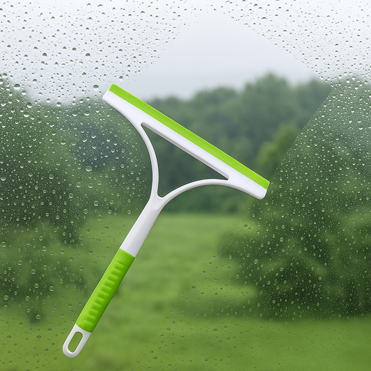 Green Multipurpose Cleaning Wiper – Window, Mirror & Floor Squeegee