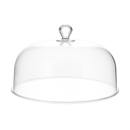 Transparent Acrylic Cake Cover with Handle – Dome Food Cover