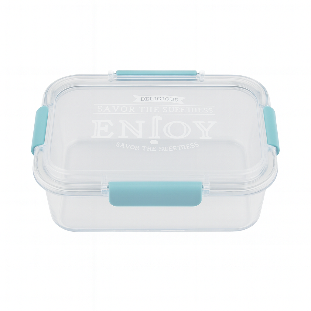 Stainless Steel “ENJOY” Lunch Box – Leak-Resistant Multi-Compartment Food Container