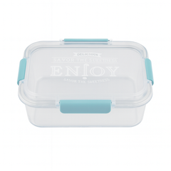 Stainless Steel “ENJOY” Lunch Box – Leak-Resistant Multi-Compartment Food Container