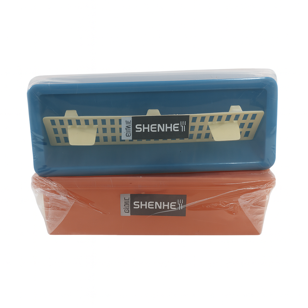 1 pc Portable Spoon & Cutlery Storage Box – Travel-Friendly Utensil Holder