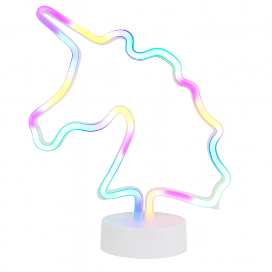 Neon Unicorn LED Light – Colorful Decorative Night Lamp for Bedroom, Kids’ Room & Party Décor