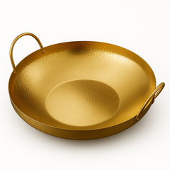 Hammered Golden Wok – 20 cm / 22 cm / 24 cm / 26 cm / 28 cm