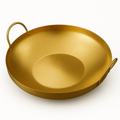 Hammered Golden Wok – 20 cm / 22 cm / 24 cm / 26 cm / 28 cm