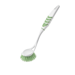 Sink Brush TP-335 – Long Handle Kitchen Cleaning Brush with Stiff Bristles for Dishes, Utensils & Sink