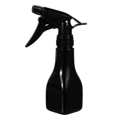 1pc Black Spray Bottle JM-026 – Refillable Plastic Trigger Sprayer for Plants, Cleaning & Salon Use