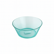 1Pc Acrylo Salad Bowl – Lightweight Acrylic Serving Bowl for Salads, Snacks & Fruits (Purple, Blue, Green, Pink) - Habitt
