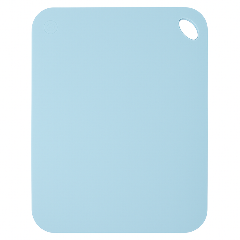 1Pc Flexible Cutting Board – Lightweight, Non-Slip Chopping Mat for Kitchen (Grey, Blue, Peach) - Habitt