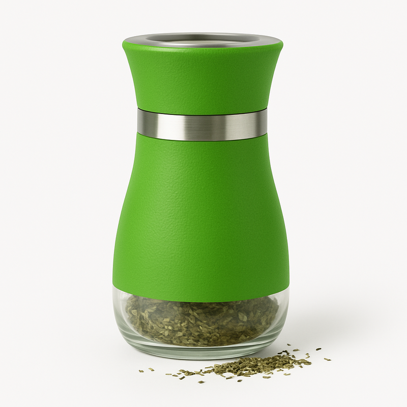 1Pc Stainless Steel Salt & Spice Storage Jar – Vibrant Color (JLG-18, Single Piece) - Habitt