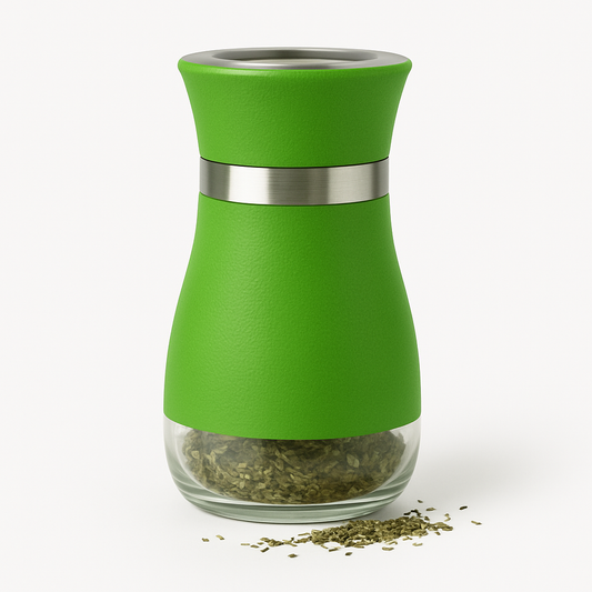 1Pc Stainless Steel Salt & Spice Storage Jar – Vibrant Color (JLG-18, Single Piece)