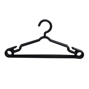 (PACK OF 6) Cloth Hangers – Durable Plastic Hangers - Habitt