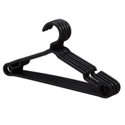 (PACK OF 6) Cloth Hangers – Durable Plastic Hangers - Habitt