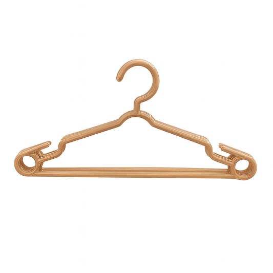 (PACK OF 6) Cloth Hangers – Durable Plastic Hangers