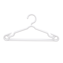 (PACK OF 6) Cloth Hangers – Durable Plastic Hangers