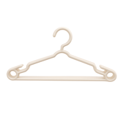 (PACK OF 6) Cloth Hangers – Durable Plastic Hangers - Habitt