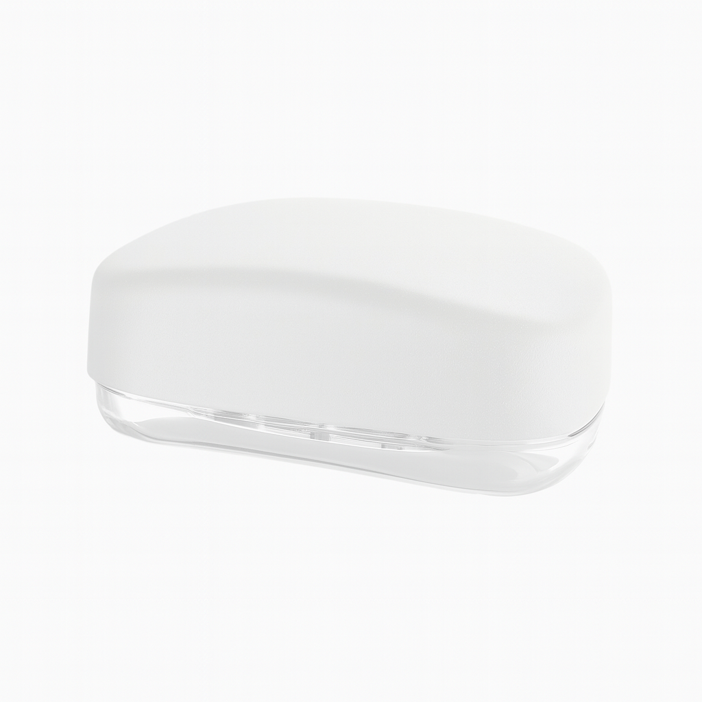 Premium Acrylic Soap Dish | Transparent Bathroom Soap Holder with Drain Design | Durable & Stylish