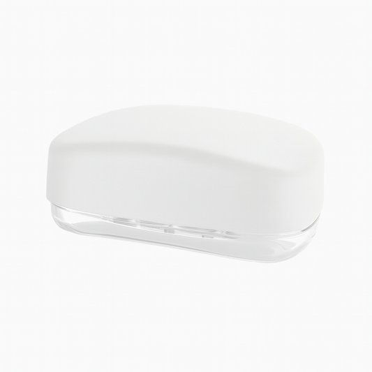 Premium Acrylic Soap Dish | Transparent Bathroom Soap Holder with Drain Design | Durable & Stylish