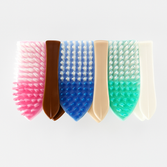 1Pc Cloth Cleaning Brush (Assorted) – Durable Handheld Laundry Brush with Grip Handle (Assorted Colors)
