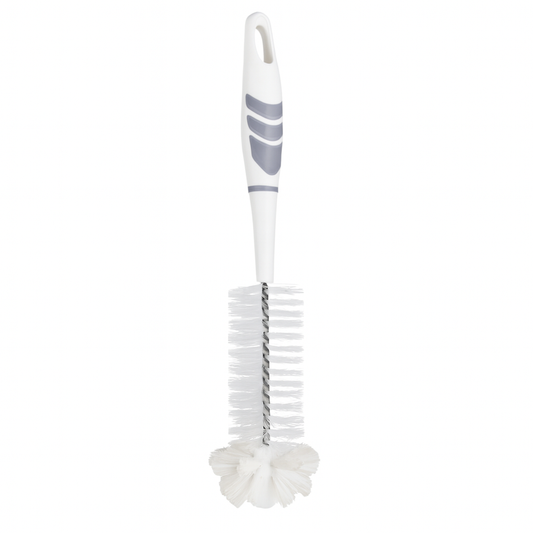 Premium 2-in-1 Bottle Cleaning Brush with Soft Bristles &amp; Ergonomic Handle