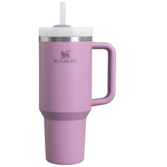 Stanley 40oz Quencher Tumbler with Handle & Straw | 680g Heavy-Duty Stainless Steel Vacuum Insulated Travel Mug (Rose Mauve)
