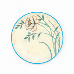 Floral Ceramic Side Plate – 4-24c