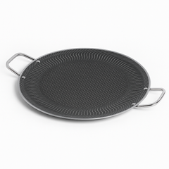 Premium Stainless Steel Non-Stick Tawa | Heavy-Duty Cookware with Dual Handles | 28 cm & 34 cm Sizes | Induction & Gas Compatible Flat Pan
