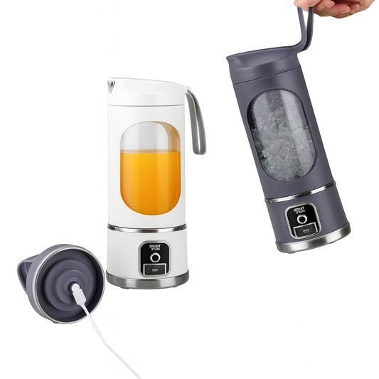Mini Portable Smoothie Mixer(Assorted) – USB Rechargeable Personal Blender for Home, Gym & Travel