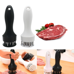 Meat Tenderizer Tool – Stainless Steel Needle Tenderizer for Steak, Chicken & BBQ Marinades