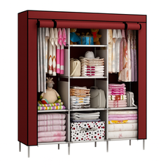 Storage Wardrobe – Portable Fabric Closet Organizer