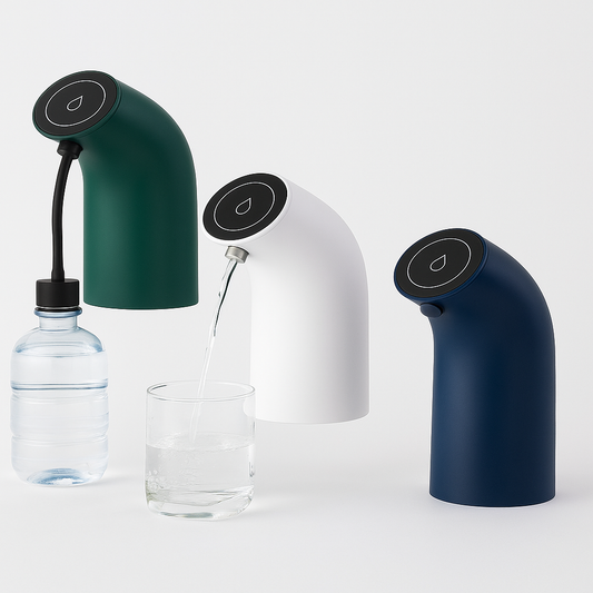 Ecoco Electric Water Pump Assorted – USB Rechargeable Automatic Dispenser for Bottled Water & Home Use