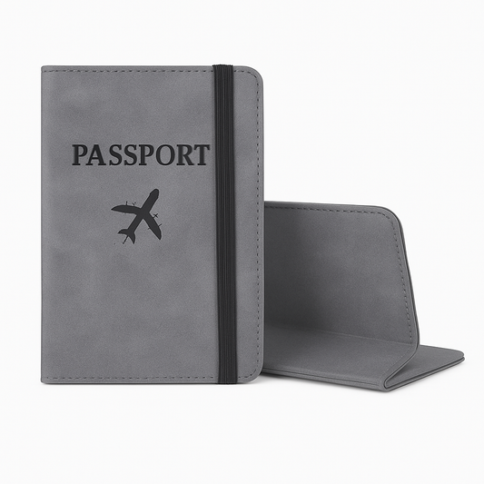 RFID Blocking Passport Cover – Travel Wallet with Card Holder