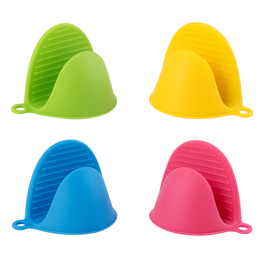 Silicone Clip Pot Holder – 2 Pcs Set (Assorted Colors)