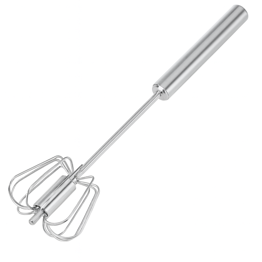Stainless Steel Beater – Handheld Whisk with Iron Handle (30cm & 36cm) - Habitt