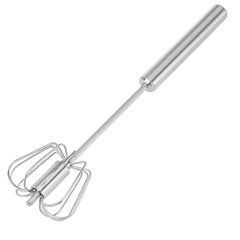 Stainless Steel Beater – Handheld Whisk with Iron Handle (30cm & 36cm)