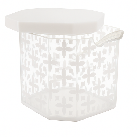 Sugar Jar – Decorative Storage Container with Lid &a Spoon