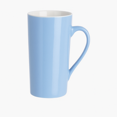 Ceramic Tall Mug 450ml Collection – Red, Blue, Yellow, Pink & Green