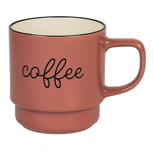 Mug – Coffee Script Design (350 ml)