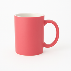 Colorful Ceramic Mug Set – 350ml Coffee & Tea Cups in Sea Green, Pink, Yellow, Peach, Light Blue & Black