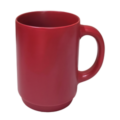 Classic Ceramic Mug – 330ml Coffee & Tea Cup in Black, Blue, Green, Mehroon, White, Grey & Yellow