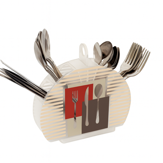 Cutlery Holder Frost – Compact Kitchen Utensil & Cutlery Organizer