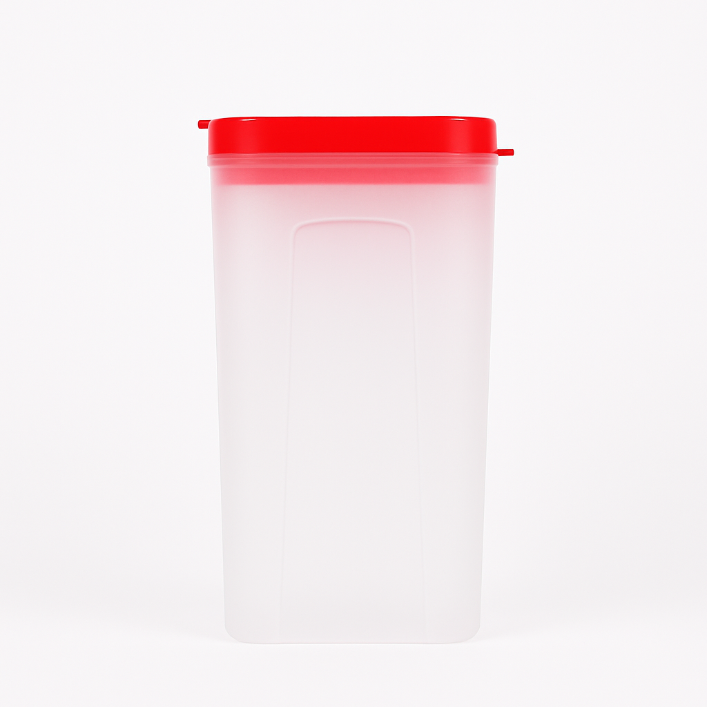 Snowy Water Bottle – 1500 ml Large Plastic Bottle with Airtight Flip Cap - Habitt