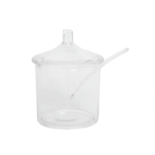 Sweetie Sugar Pot – Transparent Kitchen Storage Jar