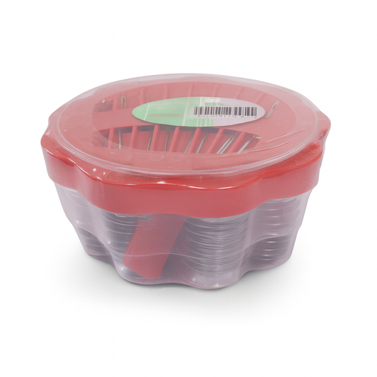 Compact Mini Sewing Kit Box with Needles, Threads & Accessories – Portable Travel Sewing Set