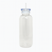 Bolicha Double Cap Bottle with Straw – 500ml / 750ml - Habitt