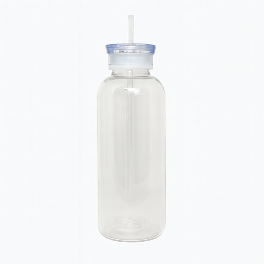 Bolicha Double Cap Bottle with Straw – 500ml / 750ml