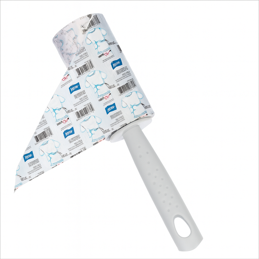 Lint Roller  Portable Pet Hair & Dust Remover with Refillable Sticky Sheets