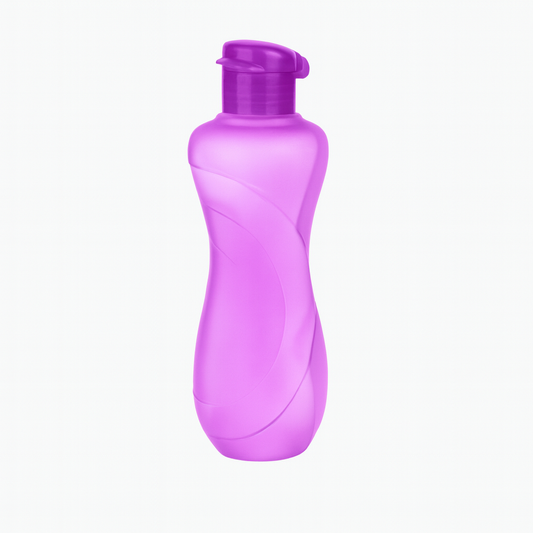 Water Bottle 750ml – BPA Free Plastic, Leakproof, Durable Sports & Travel Bottle (TP-491, Purple)