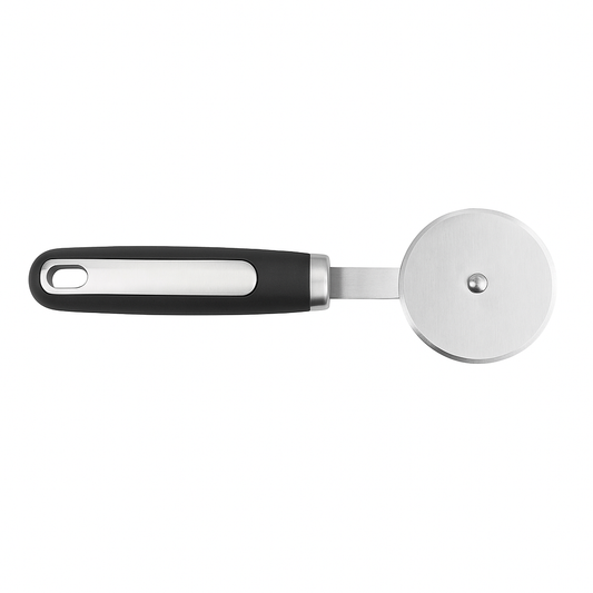 Stainless Steel Pancake & Pastry Wheel Cutter – Small & Medium Sizes with Ergonomic Non-Slip Handle