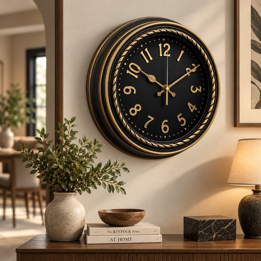 Heritage Hazel Wall Clock – 14.5 Inch